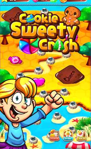 Sweety Cookie Crash 3
