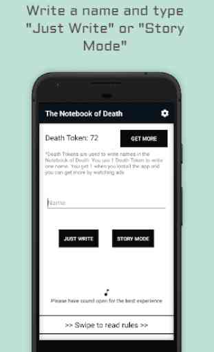 The Notebook of Death | An anime inspired app 3