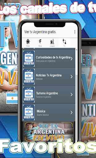 TV Argentina en Vivo Gratis Todos los Canales Guia 1