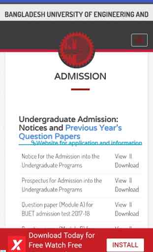 University Admission info BD 4