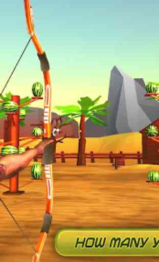 Watermelon Shooting : New Bow Arrow Archery Games 4