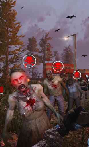 Zombies Caza - Supervivencia 2019 fps 2