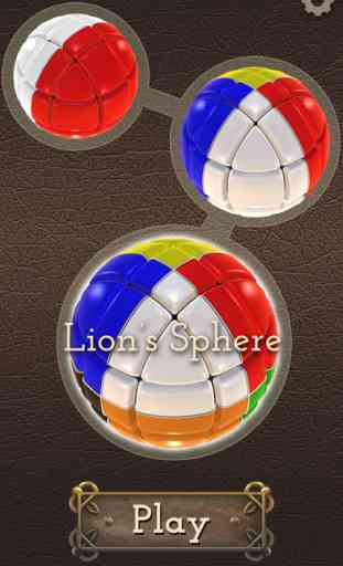 3d puzzle Esfera del León 1