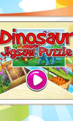 dinosaurio Jigsaw juegos para niños coches gratis 1