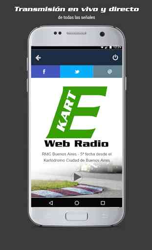 E-Kart Web Radio 3