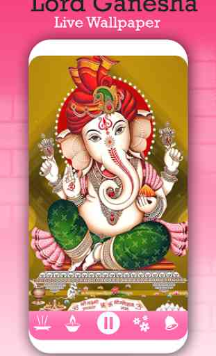 HD Lord Ganesha Live Wallpaper 4