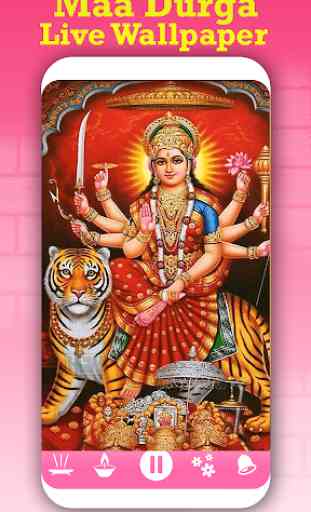 Maa Durga HD Live Wallpaper 4