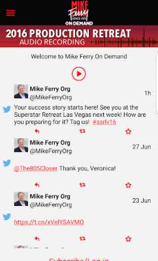 Mike Ferry On Demand 1