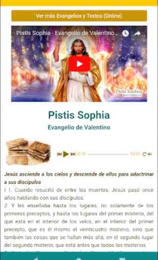 Pistis Sophia (Evangelio de Valentino) Español 1