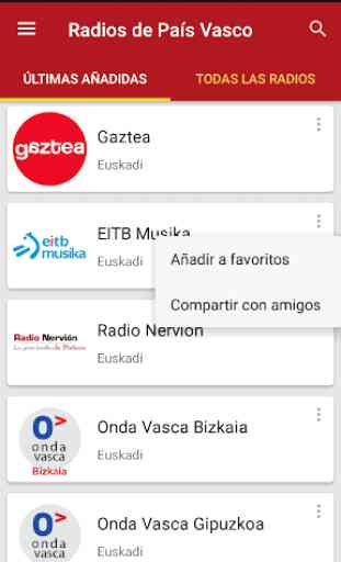 Radios de País Vasco 1
