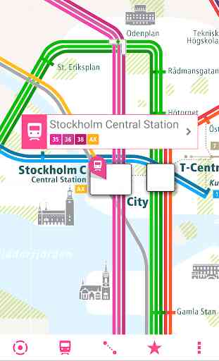 Stockholm Rail Map 1