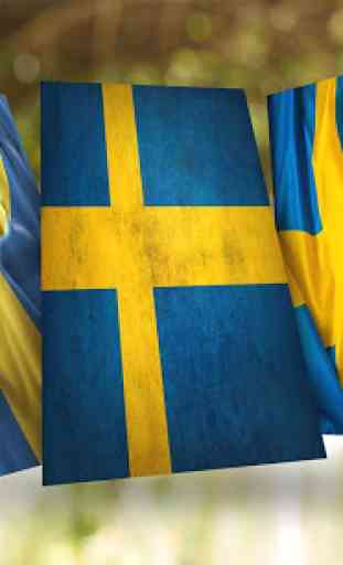 Sweden Flag Wallpaper 2