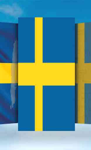 Sweden Flag Wallpaper 3