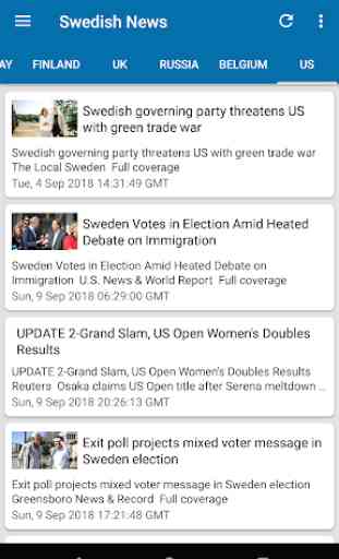 Swedish News in English by NewsSurge 3