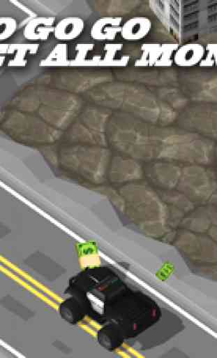 3D Zig-Zag  Offroad Cop Car -  On Furious Highway Fast Street Game 2