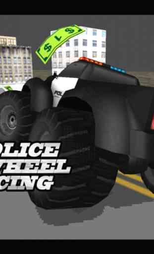 3D Zig-Zag  Offroad Cop Car -  On Furious Highway Fast Street Game 4