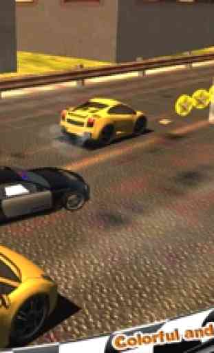 ` 3D Police Pursuit Racing car highway 3