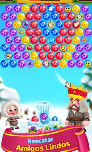 Flower Games - Bubble Shooter 3