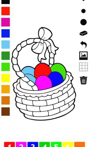 Activo Libro Para Colorear de Pascua Para Los Niños 2