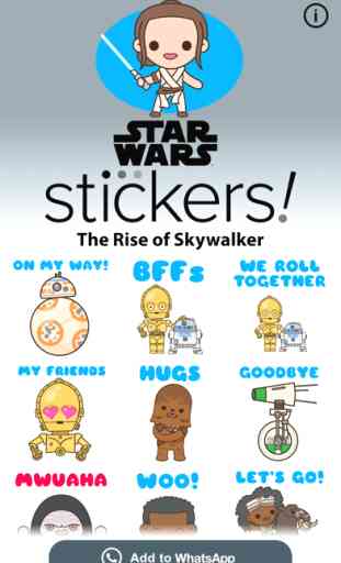 The Rise of Skywalker Stickers 1