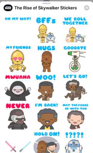 The Rise of Skywalker Stickers 3
