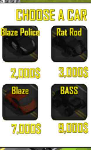 3D Zig-Zag Police Car -  Fast Hunting Mosted Super Wanted Racer Game 3