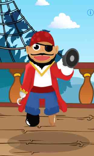 Pirata hablador - Talking Pirate: Juego para los niños, padres, amigos y familiares con los piratas. Ahoi! 1