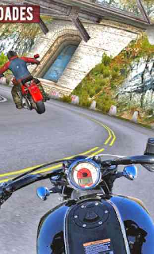 Moto bicicleta velocidad tráfico paseo juegos 4