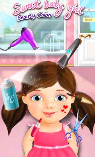 Sweet Baby Girl Beauty Salon - Manicure and Makeup 1