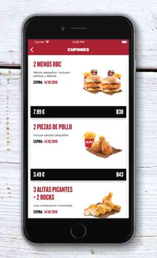 KFC España. Ofertas y Cupones 3