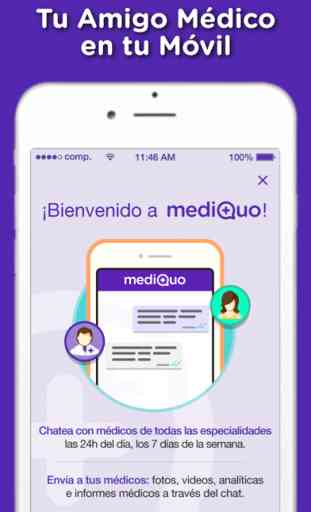 mediQuo - Chat médico 1