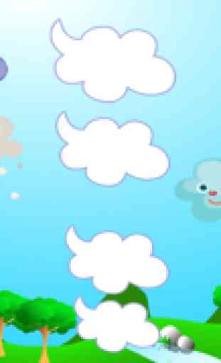 A Sort By Size Game for Children: Learn and Play with Weather 2