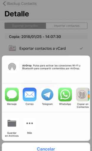 iBackup Contacts 4