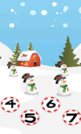 Activo! Juego Para Los Niños Sobre la Navidad: Aprender a Contar Los Números 1-10 Con Santa Claus 2