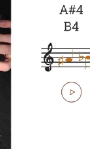 2D Oboe Notas Como Tocar Oboe 3