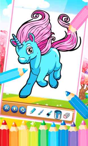 little princess pony friendship coloring pages for kids 4