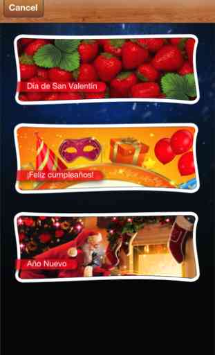 iMakeCard - Animated Navidad, Día de San Valentín y saludos feliz cumpleaños y deseos. 2