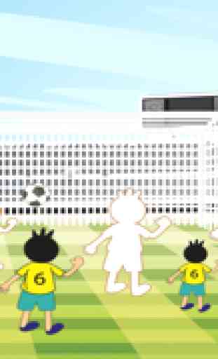 Una Fútbol, Fútbol y la Copa Alrededor de la Clasificación de Los Juegos Mundiales Para Niños 3