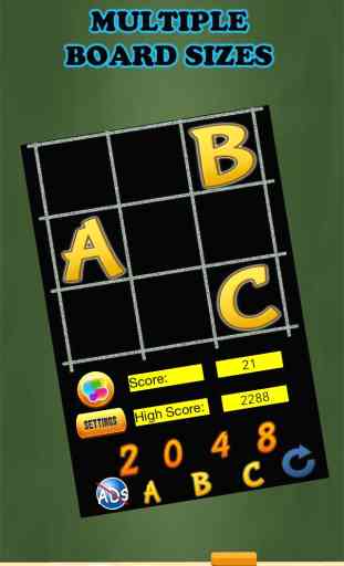 A 2048 ABC Alphabet Classic Puzzle Games 1