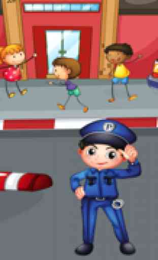 123 La Policía Math & Counting Juegos de Aprendizaje Con Los Niños de la Escuela-n 1
