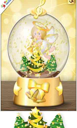 Bolas de nieve - Apps navideñas (Happy Touch® Apps para niños) 2