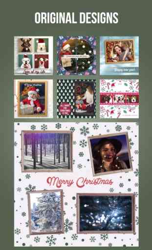 Collage de Navidad para Fotos 2