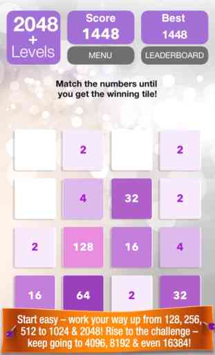 2048 + Niveles (2048 Plus Levels) Número Rompecabezas - Desafío para la Mente y Desafío de Matemáticas 2