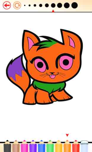El gatito Coloring Book HD: Aprende a color y dibujar un gatito, juegos gratis para los niños 1