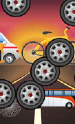 Juegos de memoria de los vehículos para bebés y niños: automóviles, camiones y tractores ! - Juegos para niños - apps para bebés - Juego de memoria 4