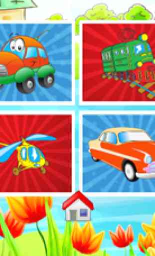 Vehículo Coloring Book - Todo en 1 Dibujo coche y pintura colorida para los niños juegos gratis 4
