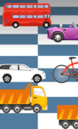 Vehículos y coches para bebés y niños: jugar con camiones, tractores y carros de juguete ! 3