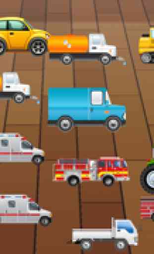 Vehículos y coches para bebés y niños: jugar con camiones, tractores y carros de juguete ! 4