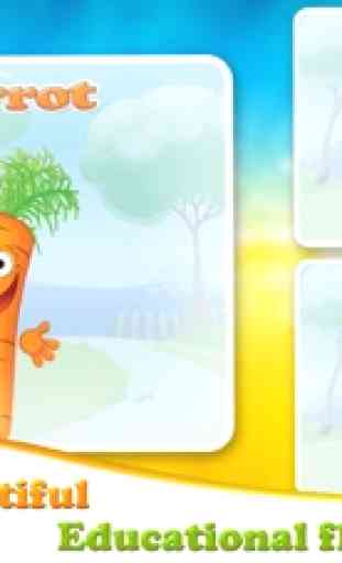 Hortalizas y Frutas: Juegos educativos en inglés 2