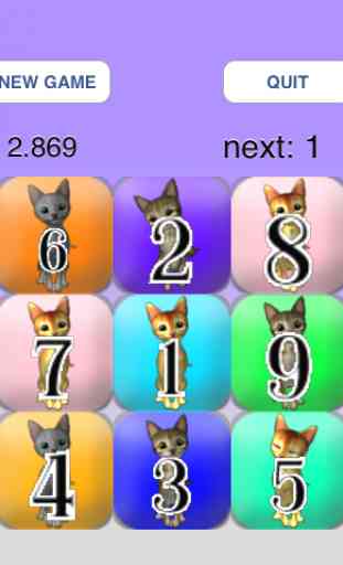 Touch the Cat’s Numbers（Toca los gato números） 2